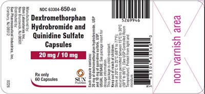 Dextro And Quinidine Caps Label (Dextro And Quinidine Caps Label)